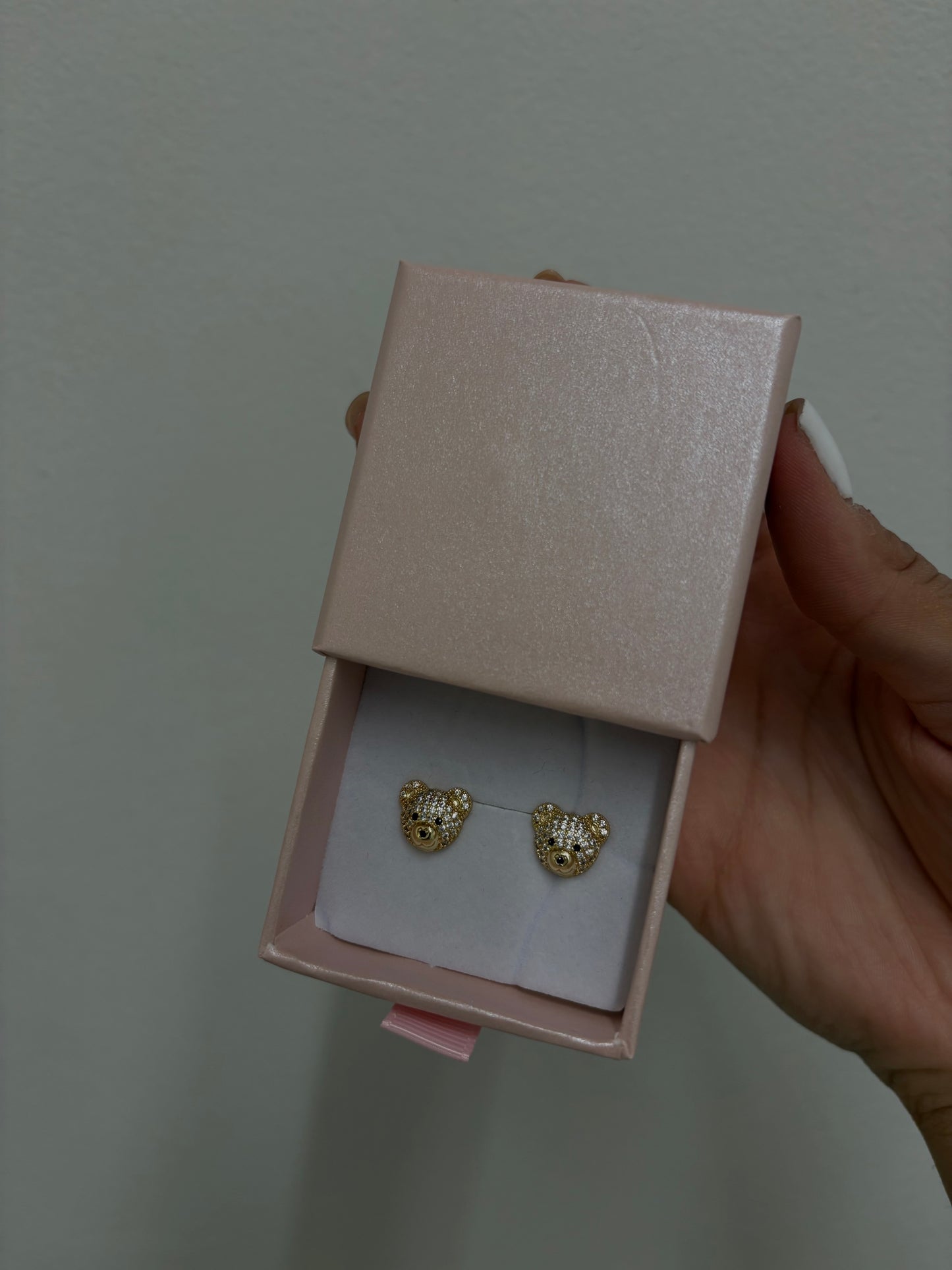 Ic’d Out Teddy Bear Studs