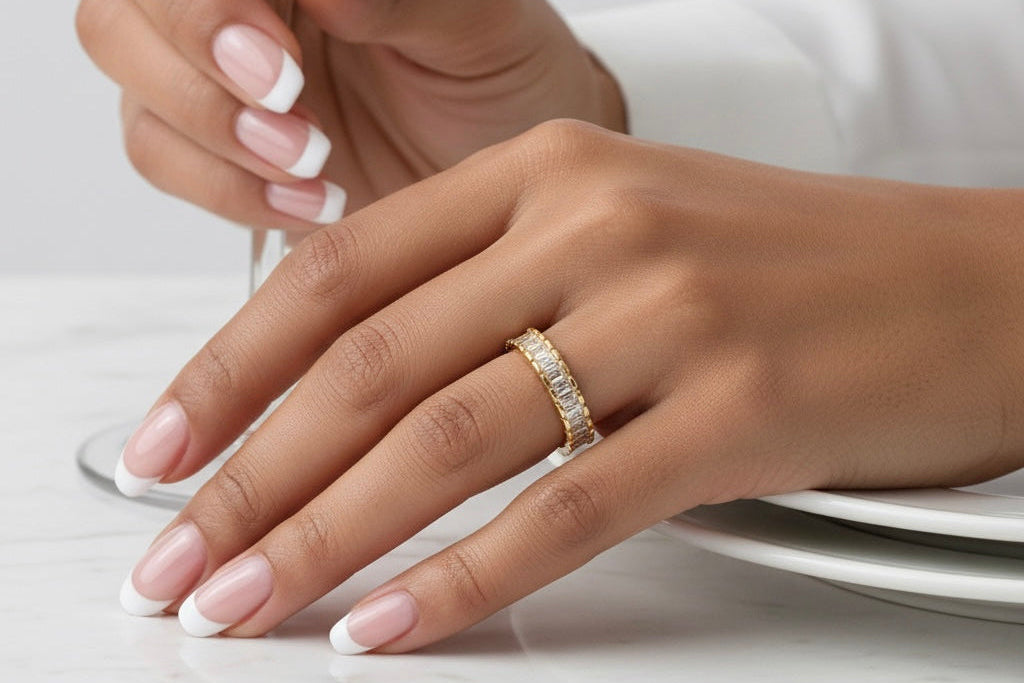 Eternal Baguette Ring