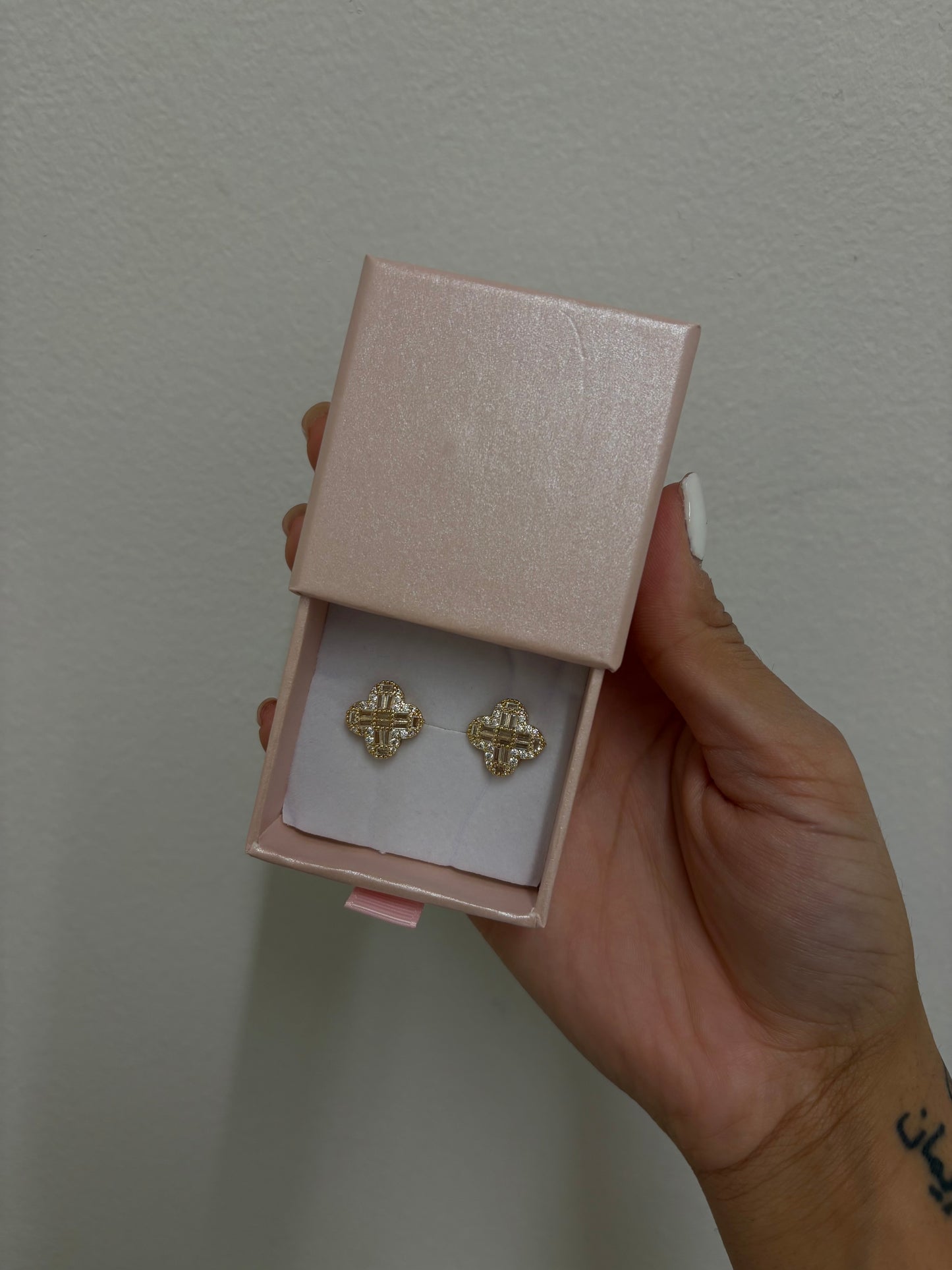 Crystal Blossom Studs