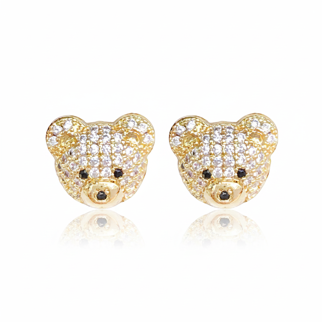 Ic’d Out Teddy Bear Studs
